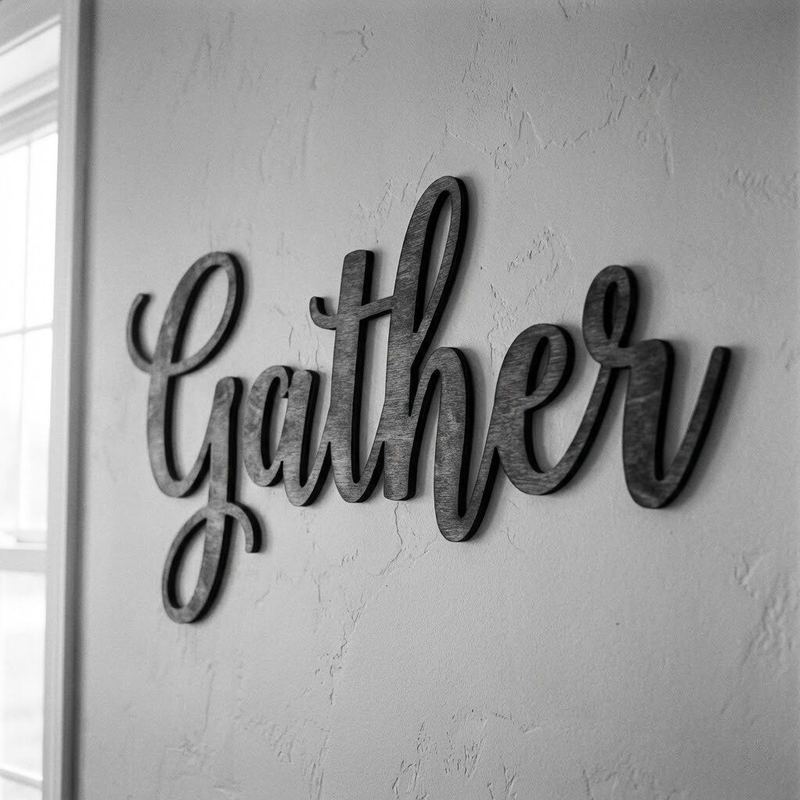 Laser-cut acrylic business sign by American Laser Cutter